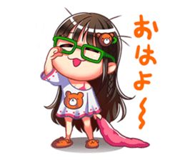 Yui-Yui & the Gang Road: Joker Gals sticker #7321176