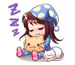 Yui-Yui & the Gang Road: Joker Gals sticker #7321177