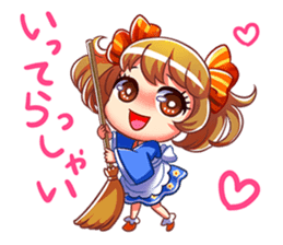 Yui-Yui & the Gang Road: Joker Gals sticker #7321178