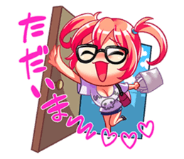 Yui-Yui & the Gang Road: Joker Gals sticker #7321179