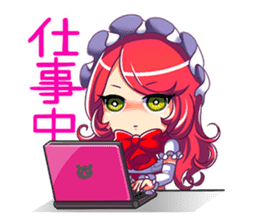 Yui-Yui & the Gang Road: Joker Gals sticker #7321180