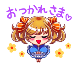 Yui-Yui & the Gang Road: Joker Gals sticker #7321181