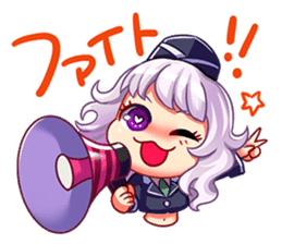 Yui-Yui & the Gang Road: Joker Gals sticker #7321182