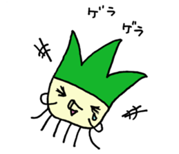 takonegikun sticker #7321326