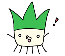 takonegikun sticker #7321340