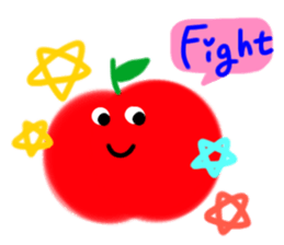 Fresh food ... pleasant friends ... sticker #7321375