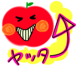 Fresh food ... pleasant friends ... sticker #7321377