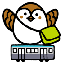 You're out by icsca sparrow sticker #7321479