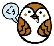 You're out by icsca sparrow sticker #7321481