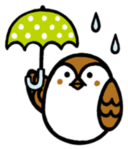 You're out by icsca sparrow sticker #7321491