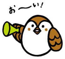 You're out by icsca sparrow sticker #7321494