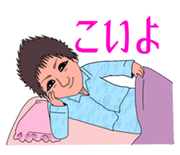 kansai person talkative in a half sticker #7322671