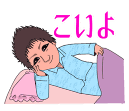 kansai person talkative in a half sticker #7322671