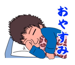 kansai person talkative in a half sticker #7322673