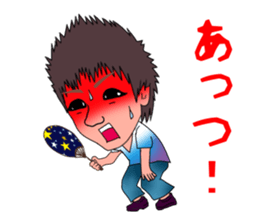 kansai person talkative in a half sticker #7322678