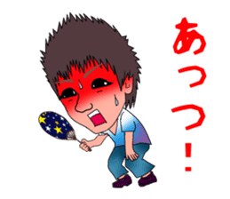 kansai person talkative in a half sticker #7322678