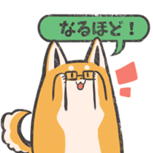 sibainu&tyatora sticker #7322800