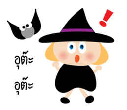 Luna a little witch sticker #7322907