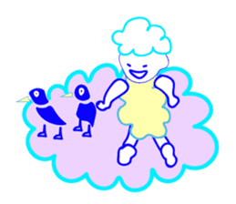 Kumonoue Sumitaro(Cloud boy) sticker #7323908