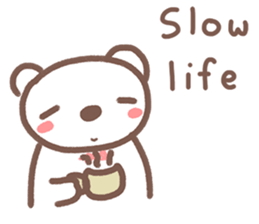 HearMhee lovely bear sticker #7324060