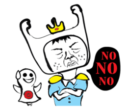 Hello Hero & his Enemy sticker #7324109