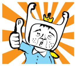 Hello Hero & his Enemy sticker #7324119