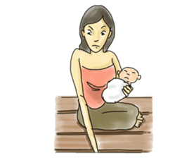 We love Thai ghosts sticker #7324203