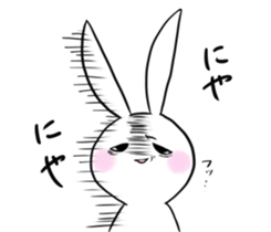 Bunny and sometimes Neko-kun sticker #7324513