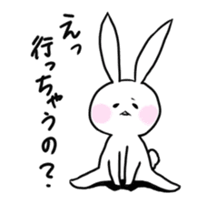 Bunny and sometimes Neko-kun sticker #7324514