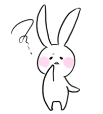 Bunny and sometimes Neko-kun sticker #7324516