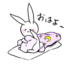 Bunny and sometimes Neko-kun sticker #7324519