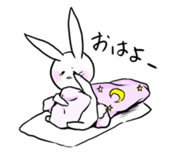 Bunny and sometimes Neko-kun sticker #7324519