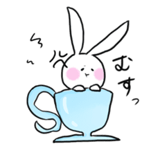 Bunny and sometimes Neko-kun sticker #7324520