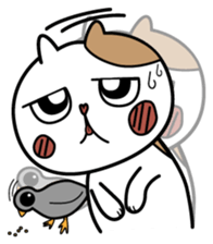 Cat George sticker #7324799