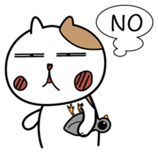 Cat George sticker #7324801