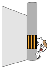 Cat George sticker #7324810