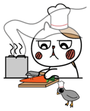 Cat George sticker #7324813