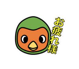 Pacific Parrotlet & Rosy-faced lovebird sticker #7324825