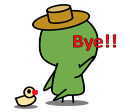 Pacific Parrotlet & Rosy-faced lovebird sticker #7324832