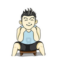 Gigog Young Farmhouse (English) sticker #7324941