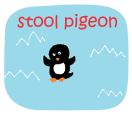 American Slang and Animal creatures sticker #7324975