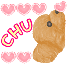 Toy Poodle & Toy Poodle sticker #7325264