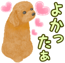 Toy Poodle & Toy Poodle sticker #7325293