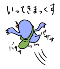 Everyday of SKY BLUE BIRD sticker #7325425