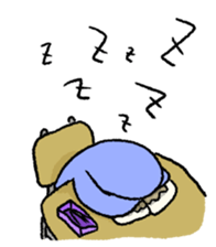 Everyday of SKY BLUE BIRD sticker #7325427