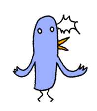 Everyday of SKY BLUE BIRD sticker #7325441