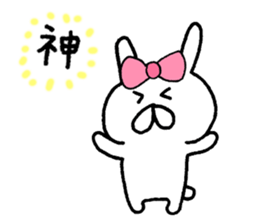 Usagi girl sticker #7325871