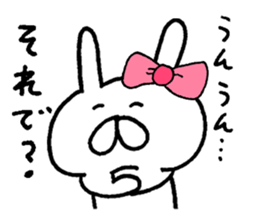 Usagi girl sticker #7325878