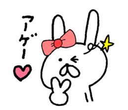 Usagi girl sticker #7325887