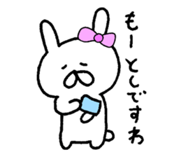 Usagi girl sticker #7325899